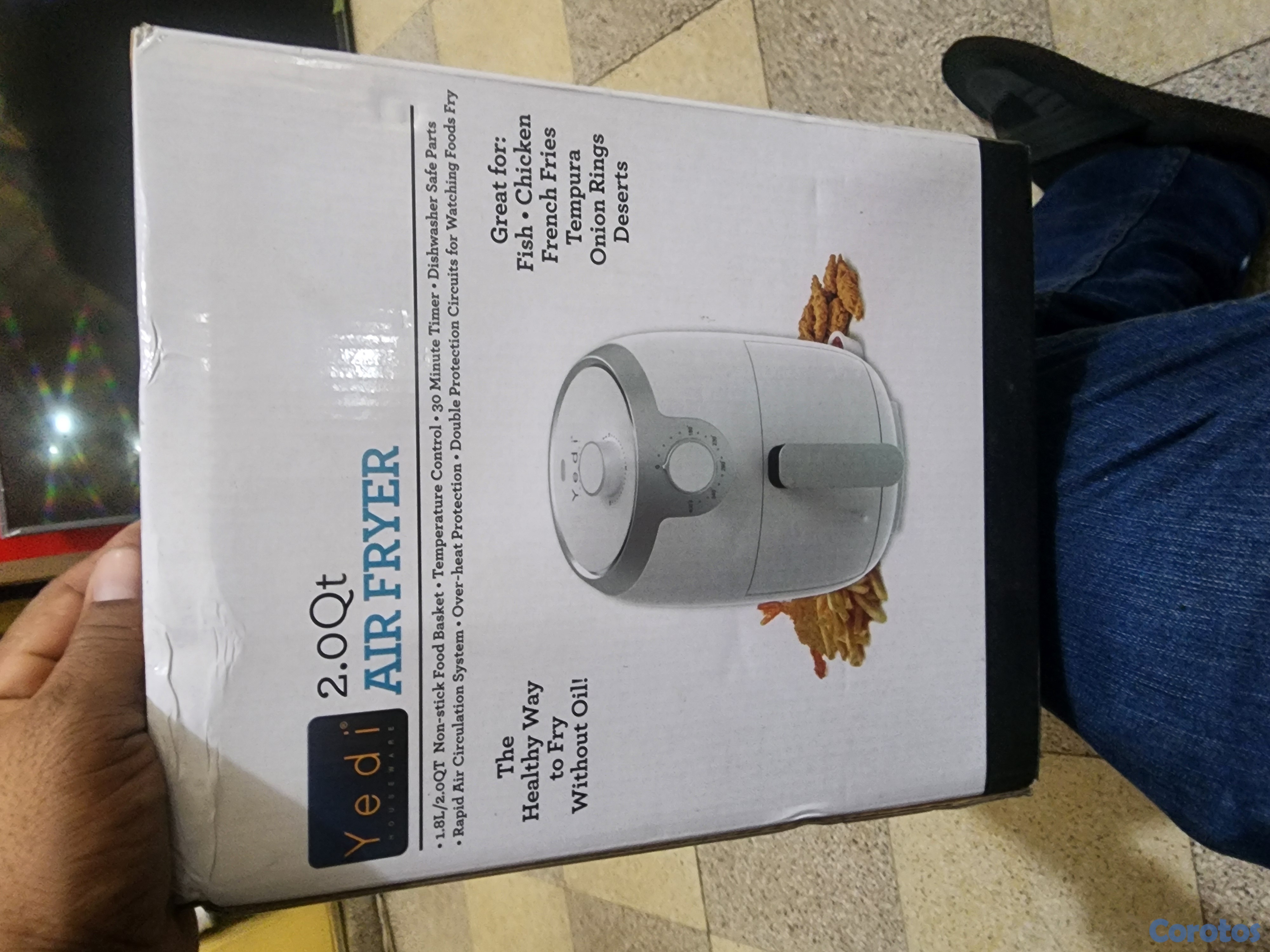 cocina - olla freidora 2 litros  4