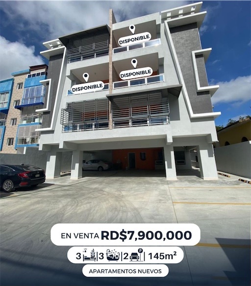 apartamentos - Venta de apartamento en vista hermosa Santo Domingo este 0
