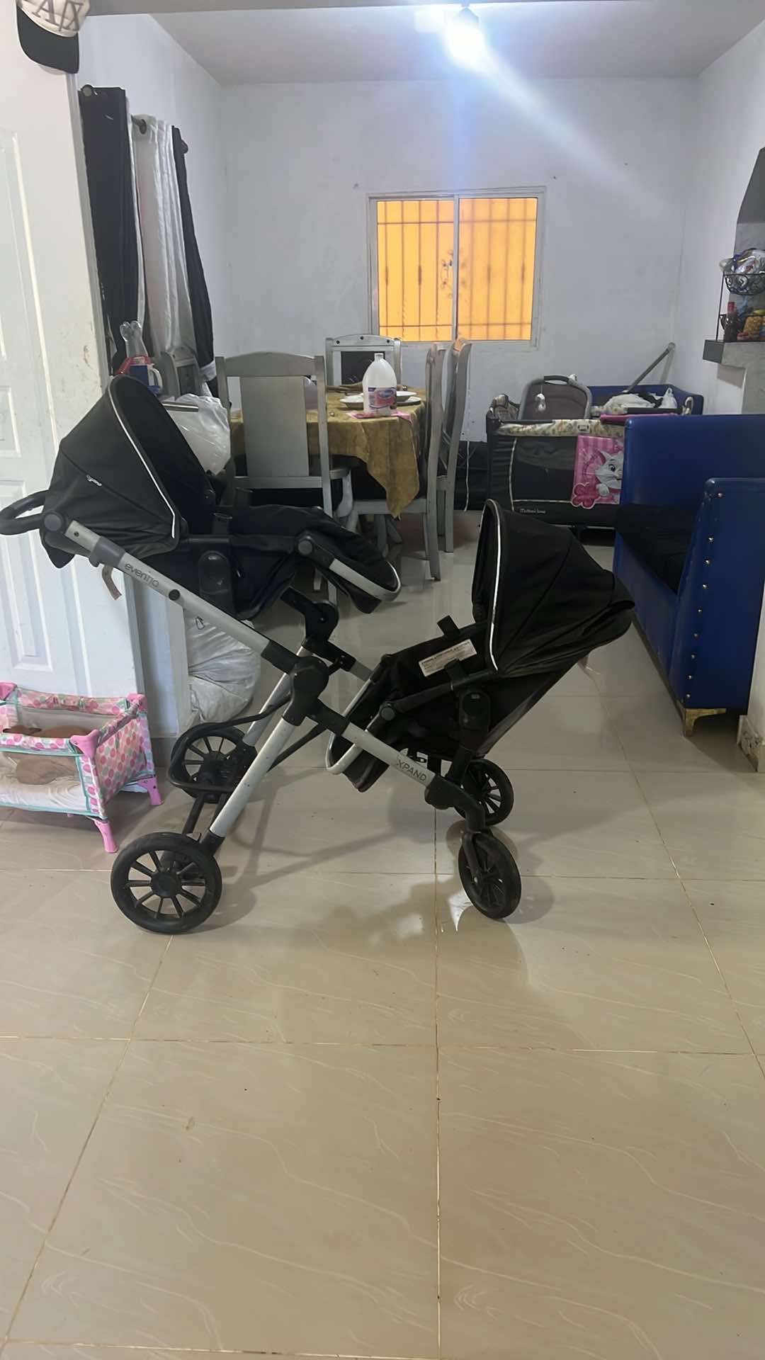 coches y sillas - coche doble para niños