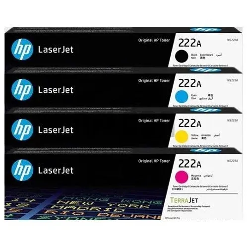 impresoras y scanners - TONER HP 222A - EN TODOS LOS COLORES   1