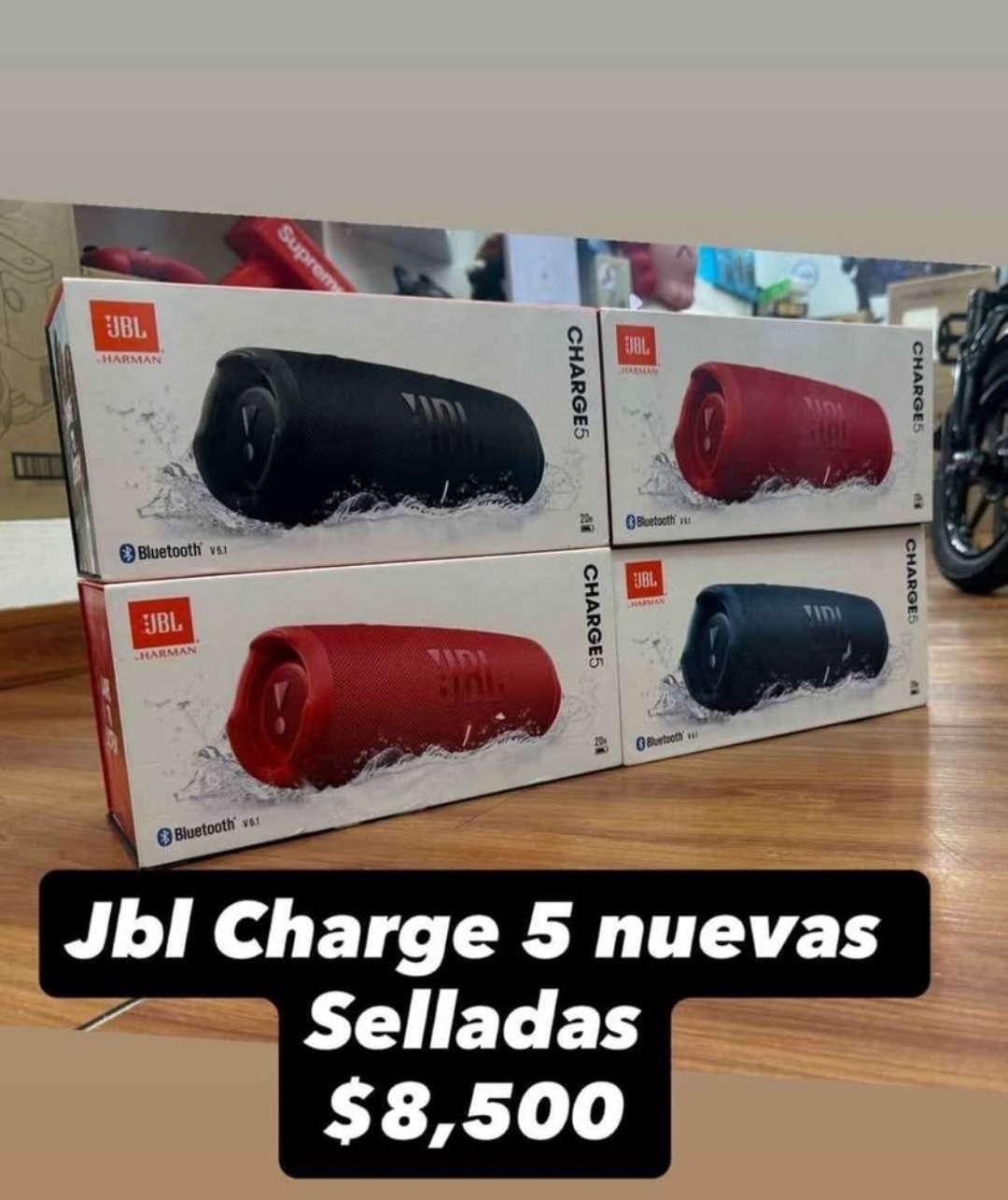 celulares y tabletas - Jbl charge 5 originales 
