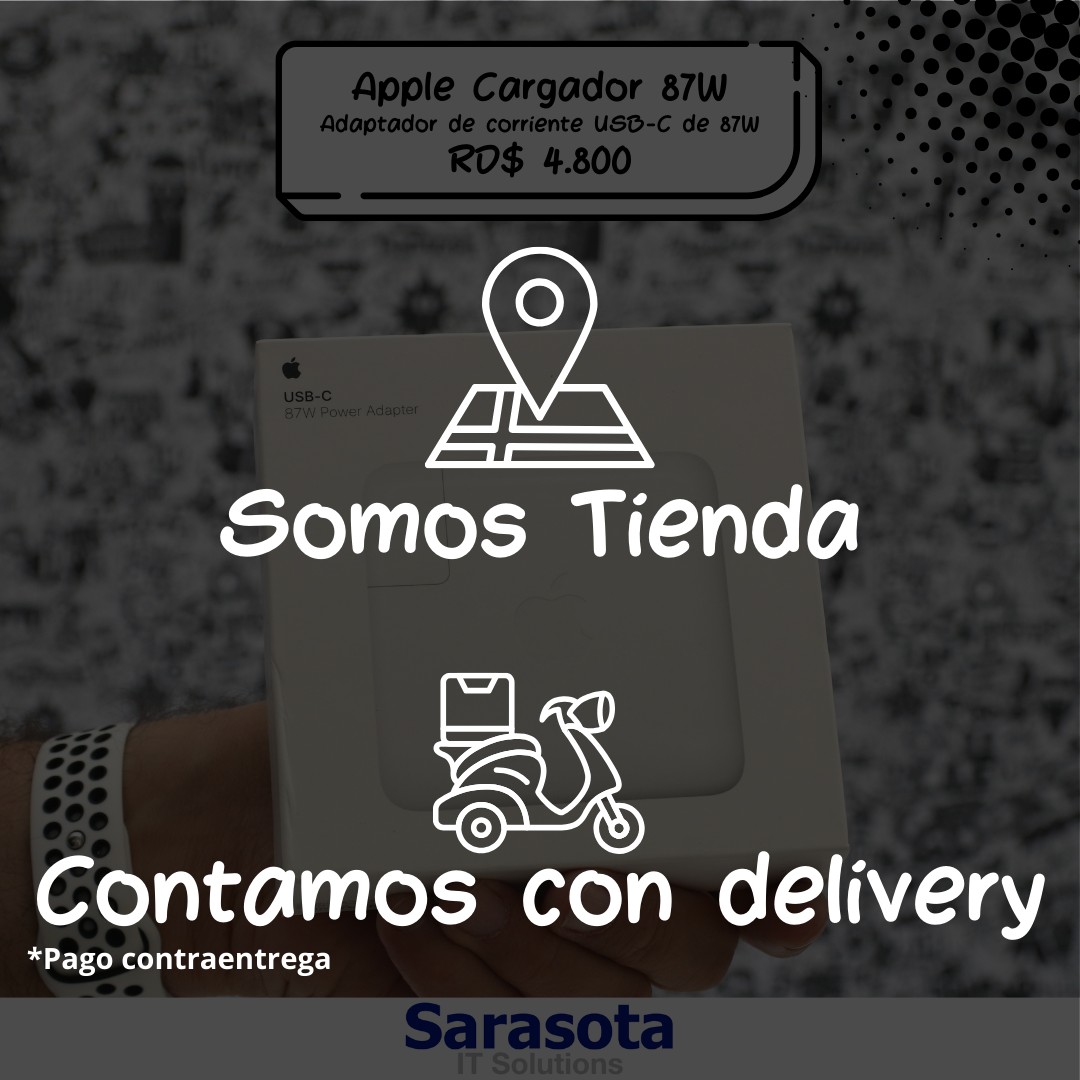accesorios para electronica - Adaptador de corriente USB-C de 87W de Apple (Cargador o Fuente) 3