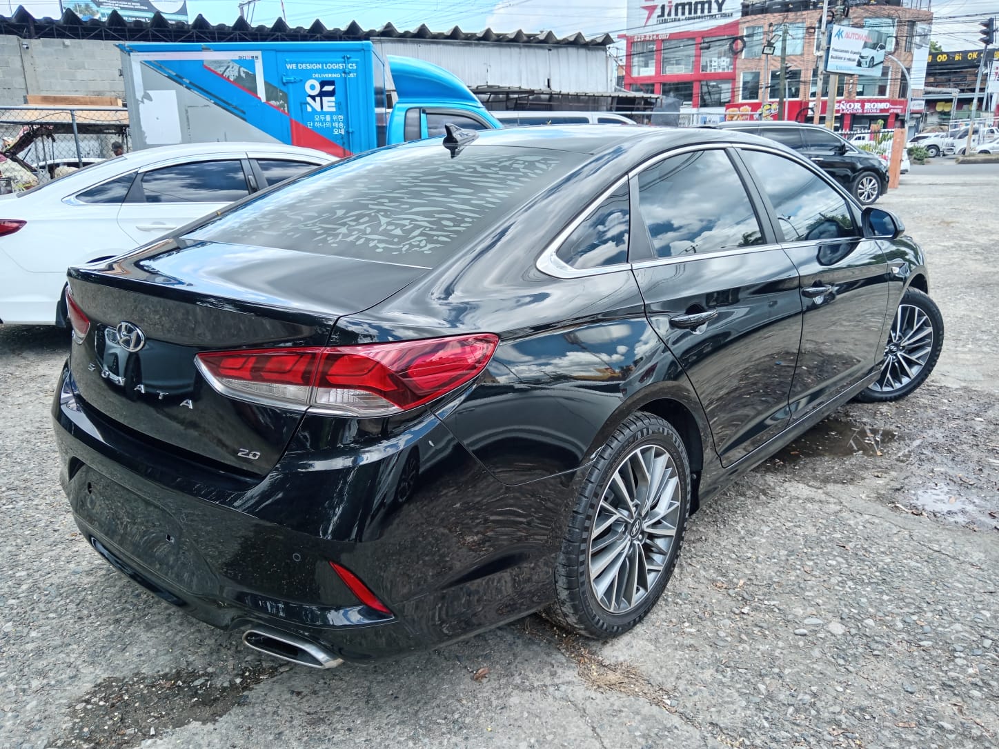 carros - HYUNDAI SONATA NEW RISE 2019 NEGRO 2