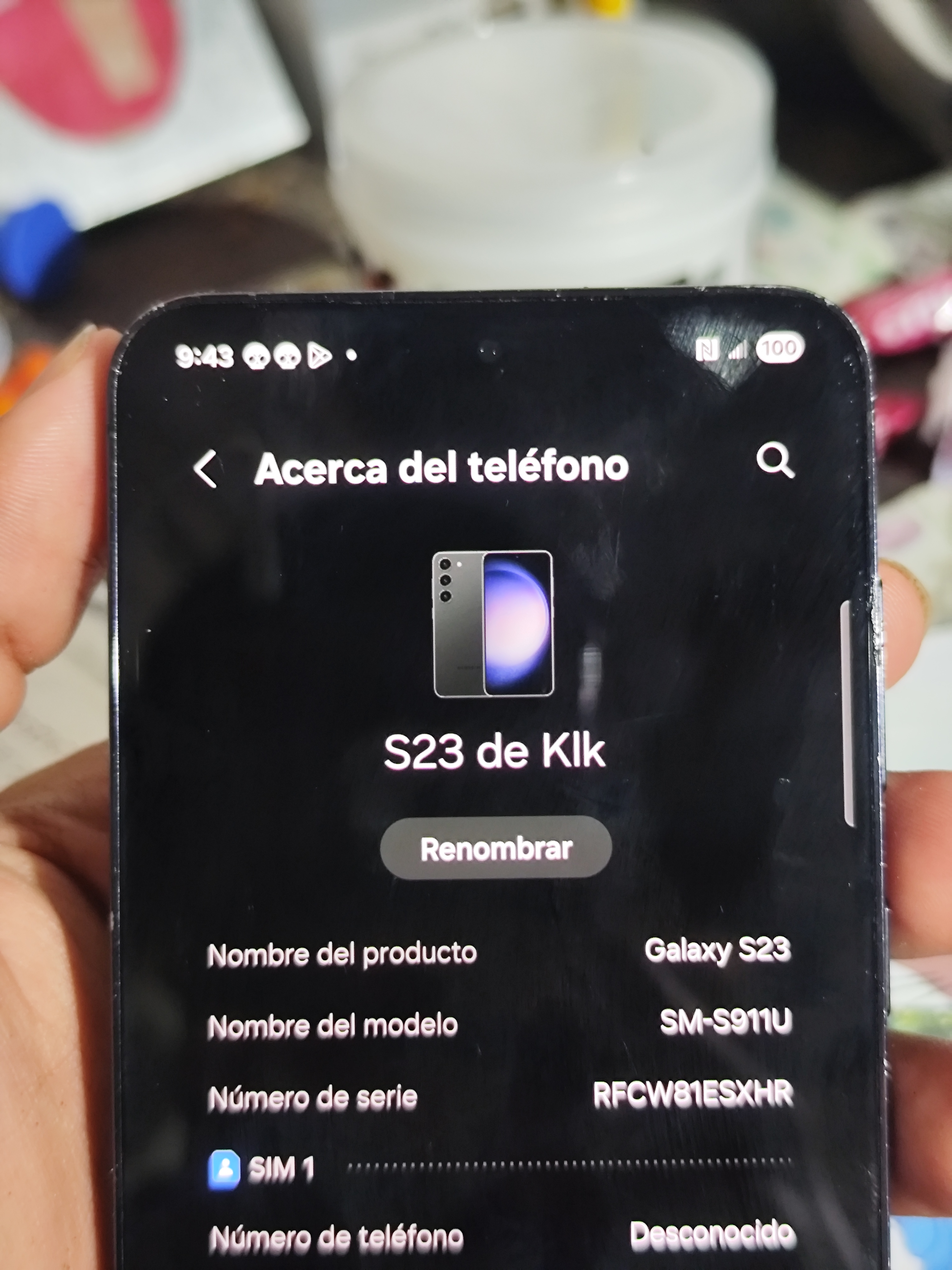 celulares y tabletas - Samsung S23 leer descripción  3