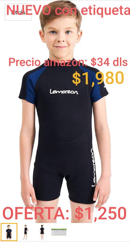 ropa y zapatos - Traje de baño niño NUEVO 1