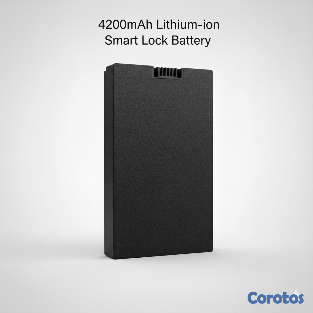 otros electronicos - BATERIA RECARGABLE PARA CERRADURA SMART C+C-P-P+  1