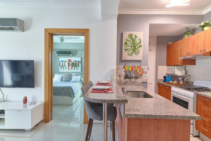 apartamentos - venta de apartamento amueblado en el julieta moral 5