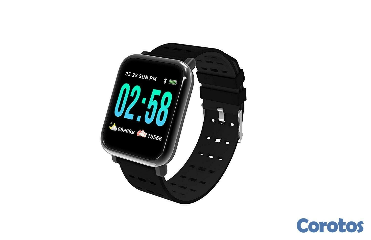 accesorios para electronica - Smartwatch fitness A6, monitorea tu salud y recibe las notificaciones de mensaje 2