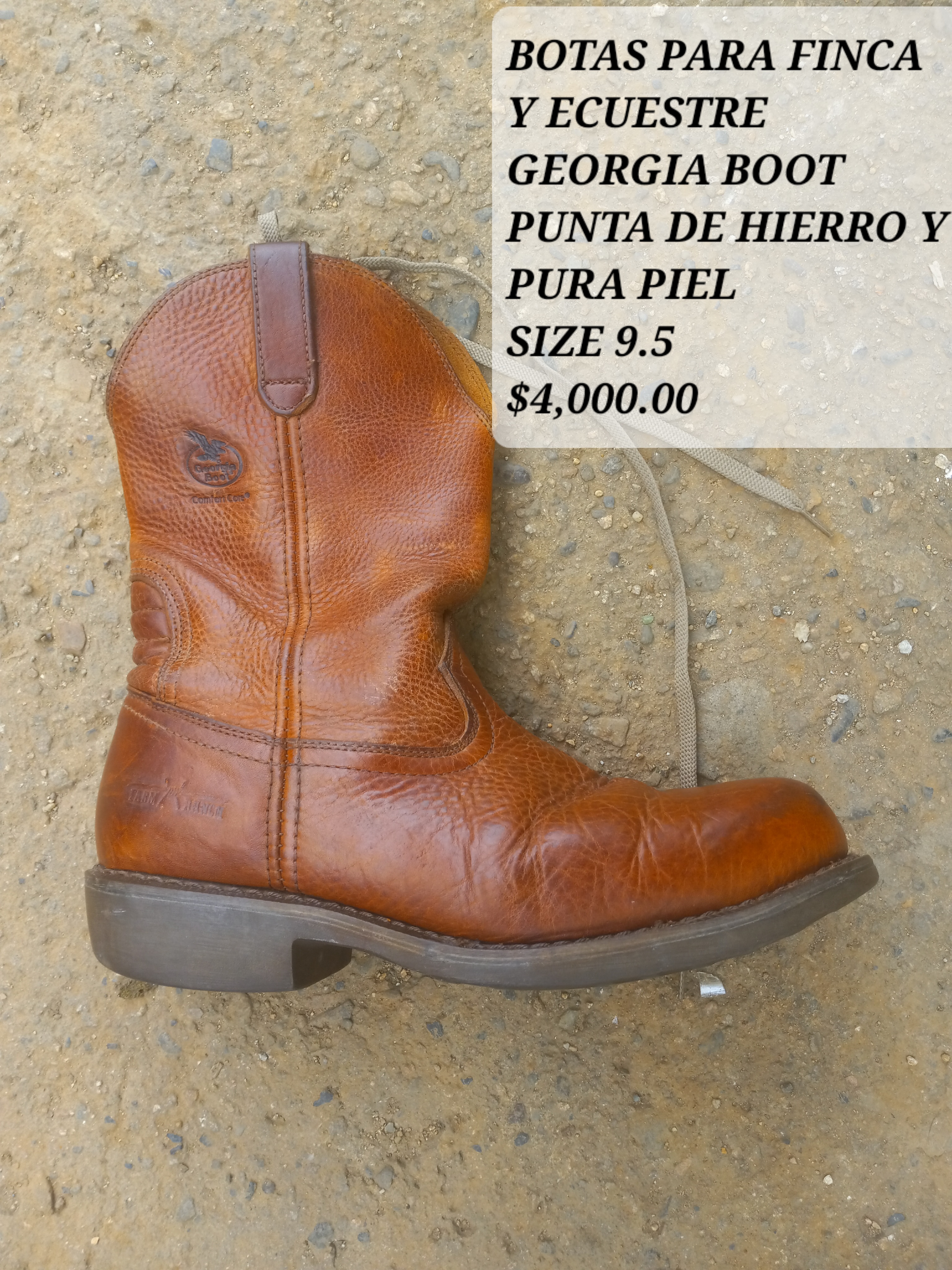 zapatos para hombre - Botas para fincas y ecuestre Georgia Boot . 3