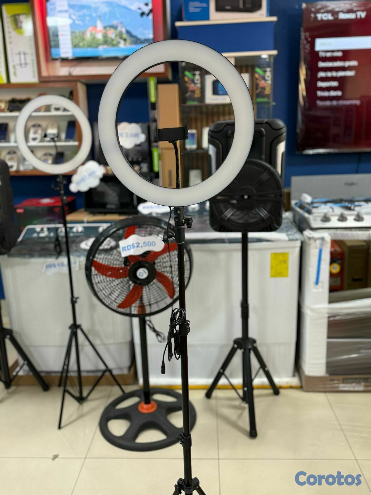 otros electronicos -  ARO DE LUZ NUEVO DE CAJA