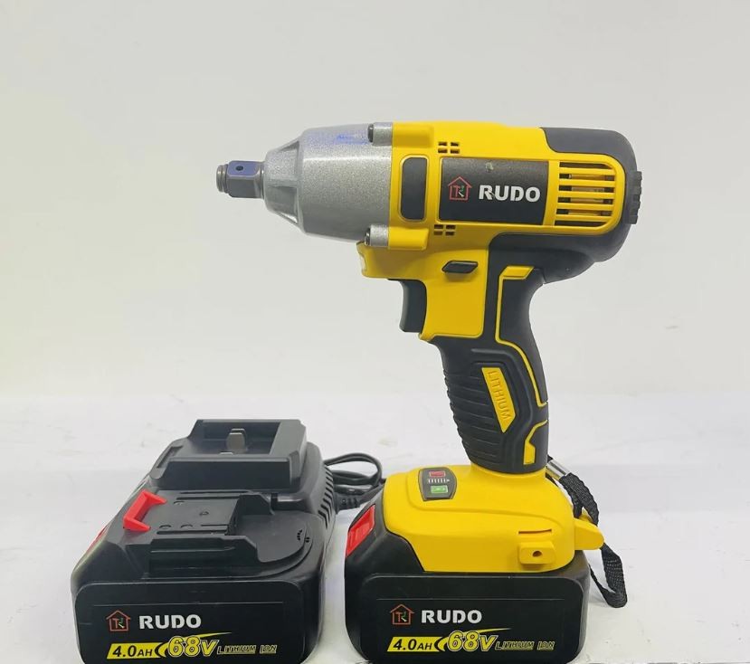 herramientas, jardines y exterior - Taladro inalambrico recargable de impacto 68 voltios con 2 pila  0