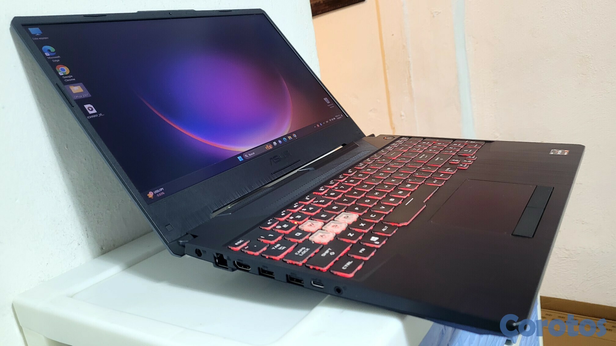 computadoras y laptops - Asus Tuf Gaming Ryzen 7 Ram 16gb ddr4 Disco 512gb Solido nVidea 1660Ti 6gb 2