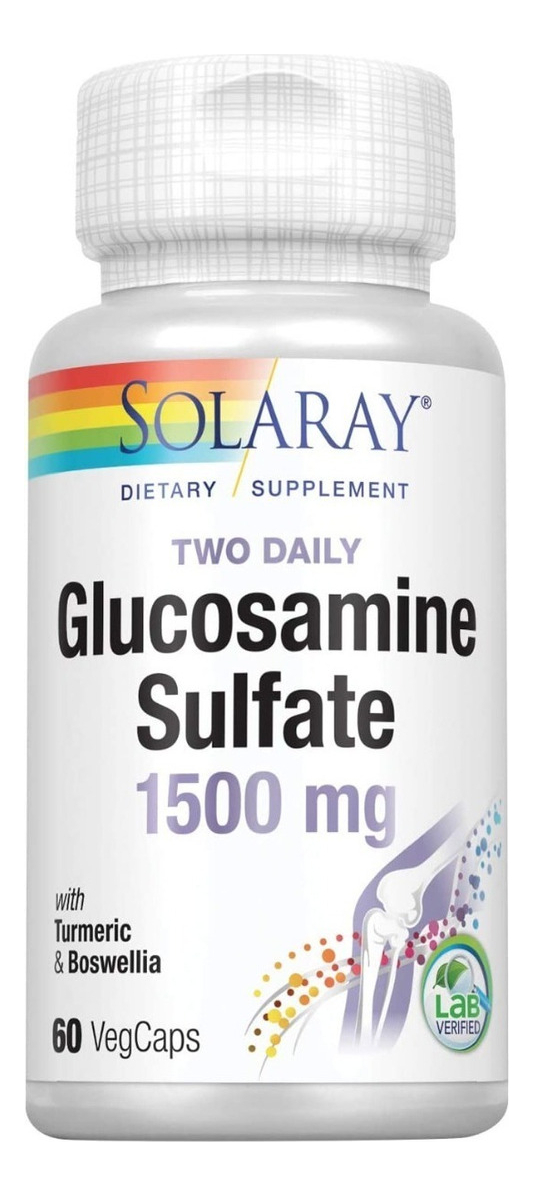 Salud y Equipamiento Médico - Glucosamina 1500 Mg Solaray 0