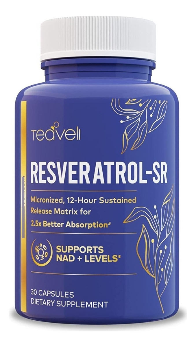 Salud y Equipamiento Médico - Teaveli Resveratrol 30 Cápsulas