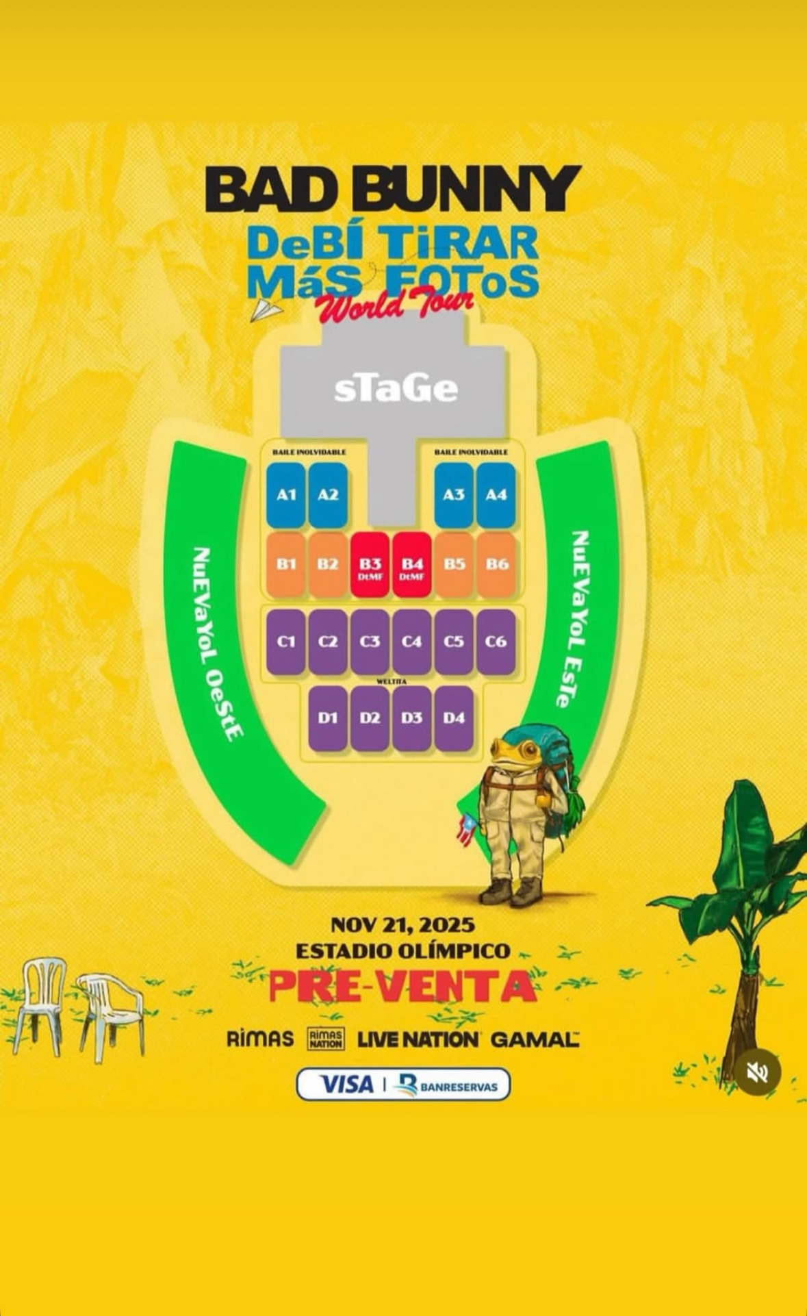 taquillas para eventos - todas las boletas disponibles (físicas)