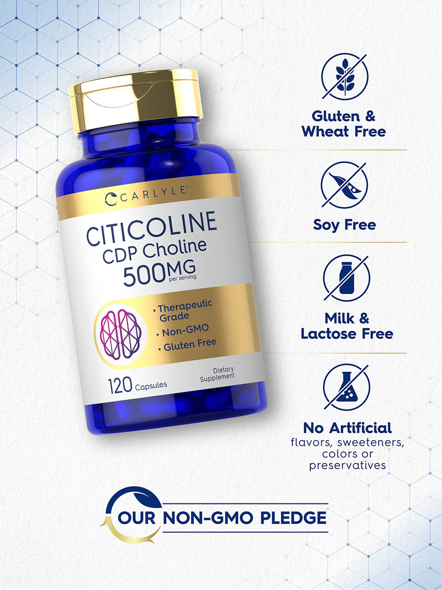 Salud y Equipamiento Médico - Suplementos De Citicolina De 500 Mg 4