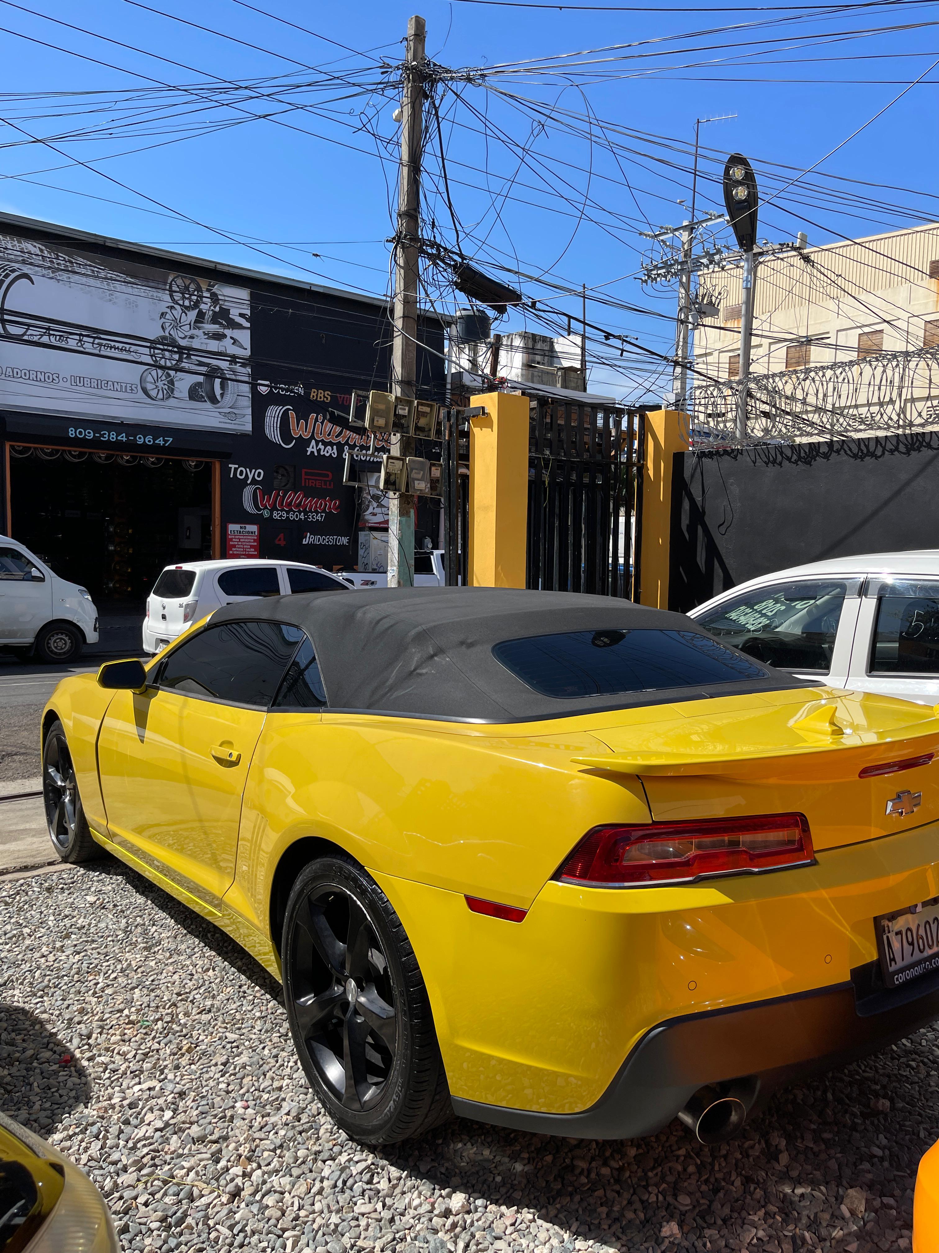 carros - CHEVROLET CAMARO LT 2015    