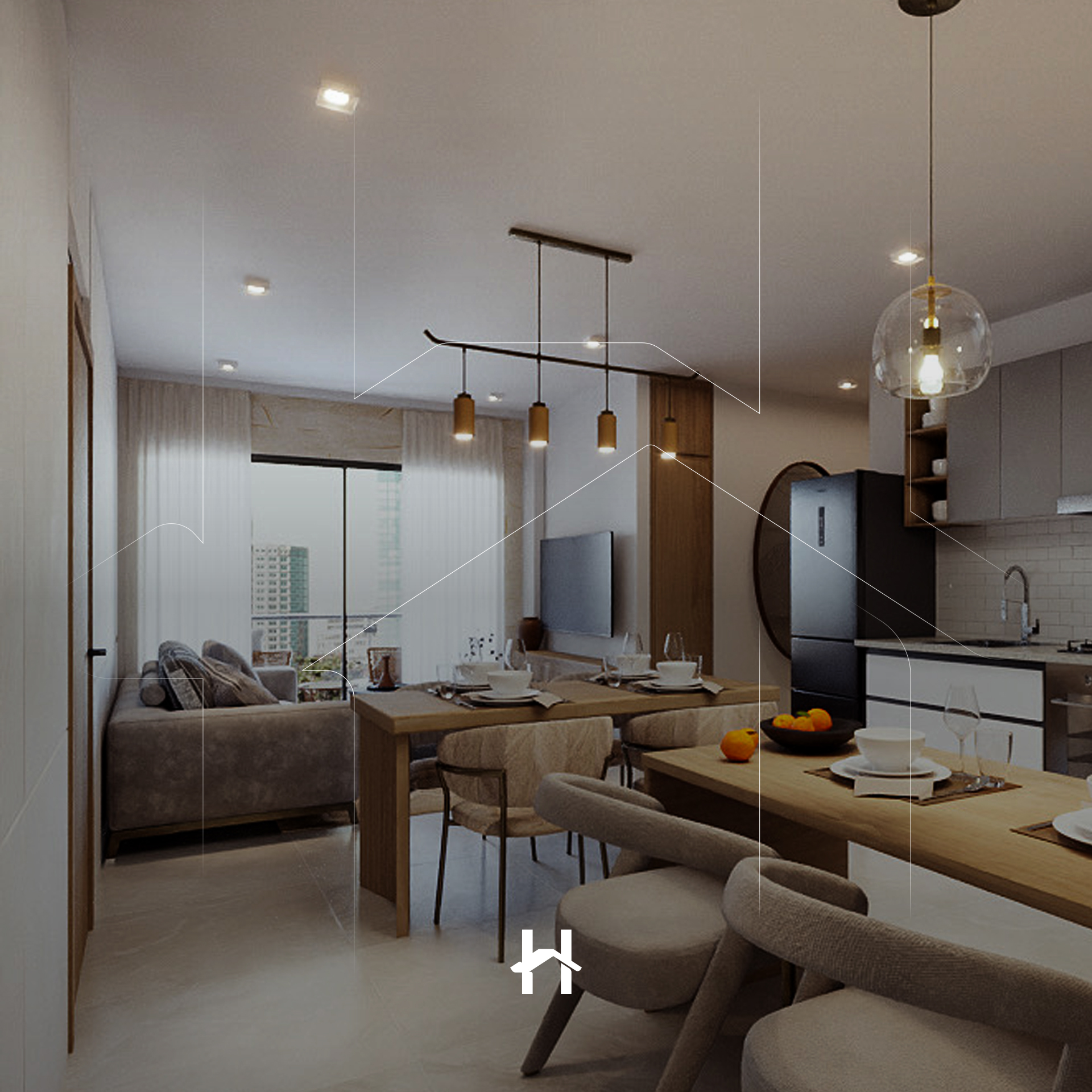 apartamentos - Apartamento en Santo Domingo Este y Bono vivienda 6