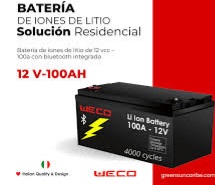 plantas e inversores - Especial de Baterías de Litio 12V 4000 Ciclos