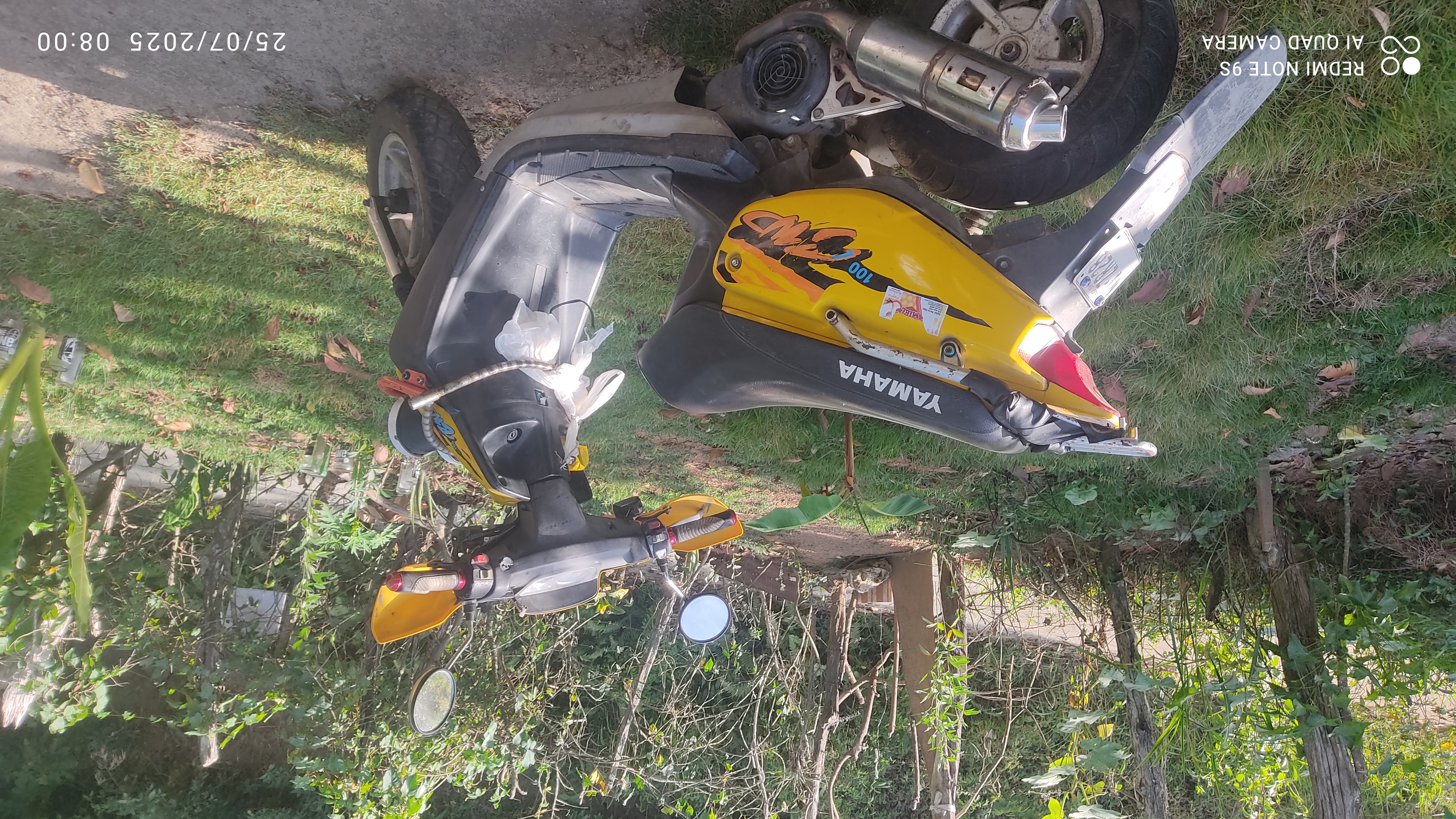motores y pasolas - Yamaha 100 pasola en buen estado con piezas de rep 6