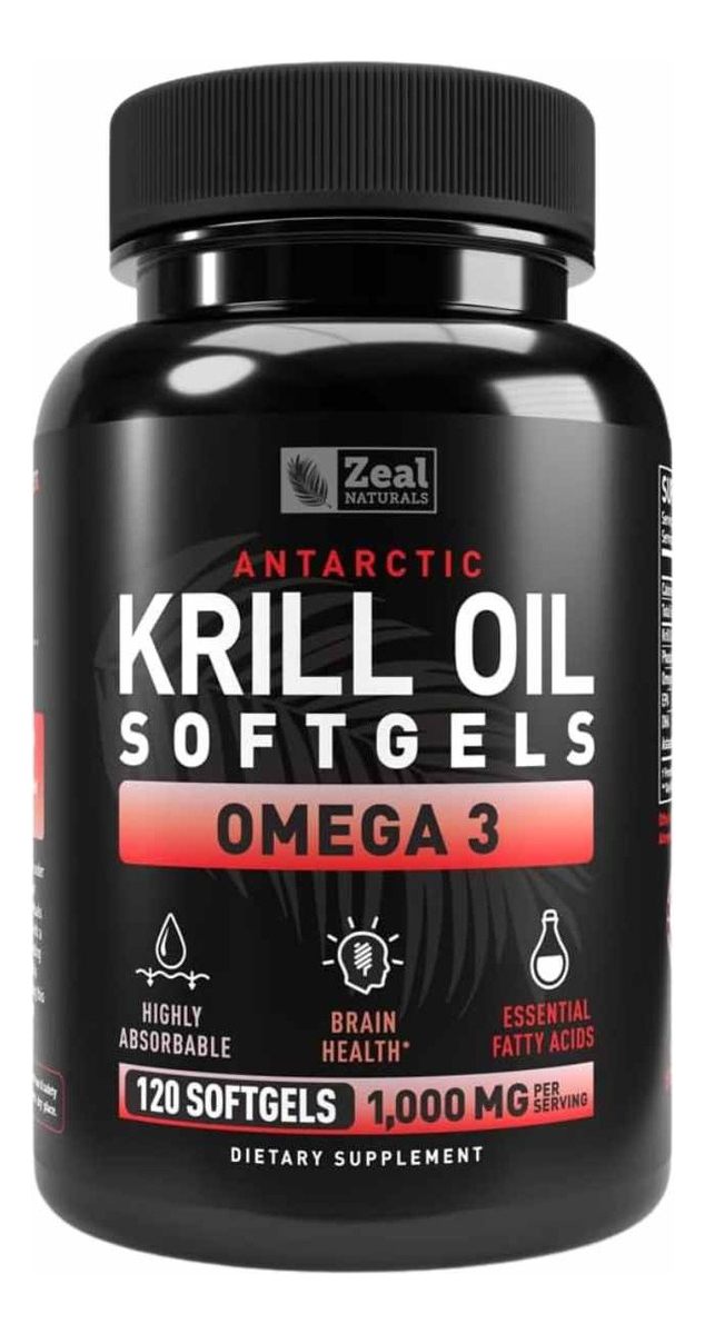 Salud y Equipamiento Médico - Aceite Krill 1000mg Zeal Natura 0