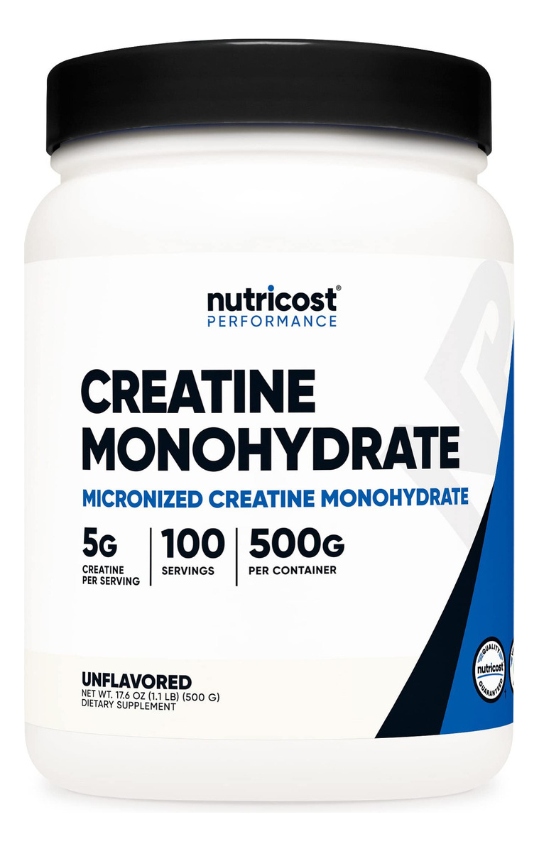 Salud y Equipamiento Médico - Creatina Monohidratada 500g Nutricost 0