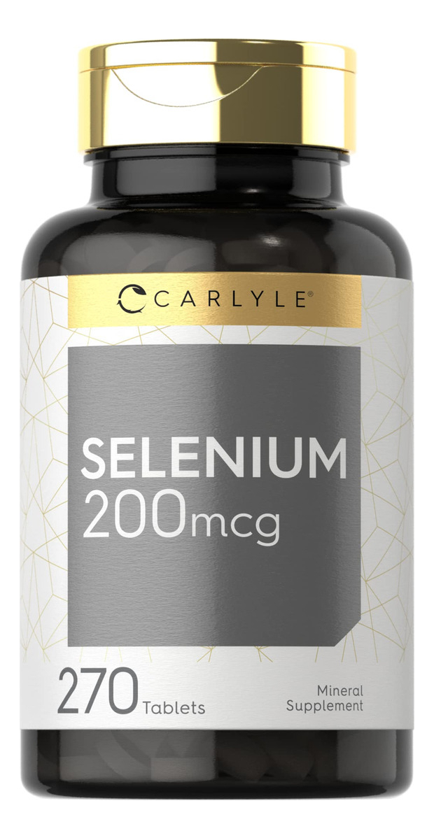 Salud y Equipamiento Médico - Selenio 200 Mcg 270 Cap Carlyle 0