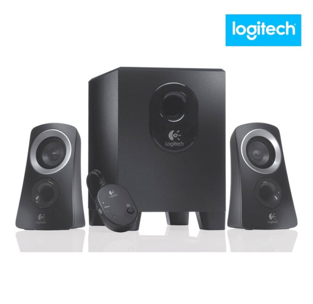computadoras y laptops - BOCINA LOGITECH Z313 2.1CHANNEL 25 WATTS SPEAKER SYSTEM CON SUBWOOFER