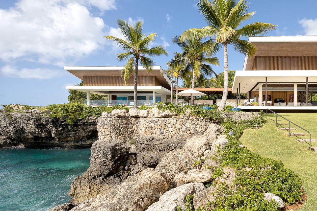 casas vacacionales y villas - Luxurious Oceanfront Villa en Casa de Campo