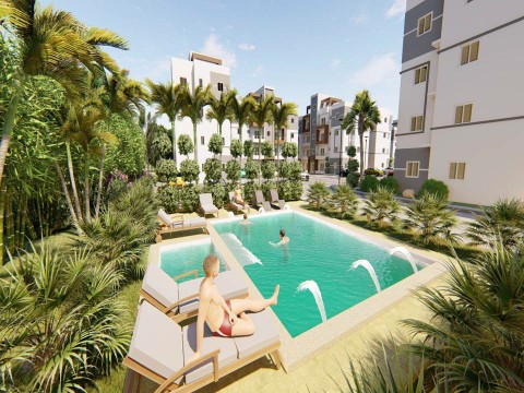 apartamentos - Apartamentos con Piscina, en Terrazas de pantoja, separalo con 25,000 5