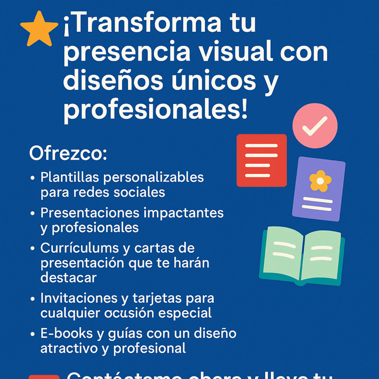 servicios profesionales - “Transforma lo simple en extraordinario con mis diseños” 0