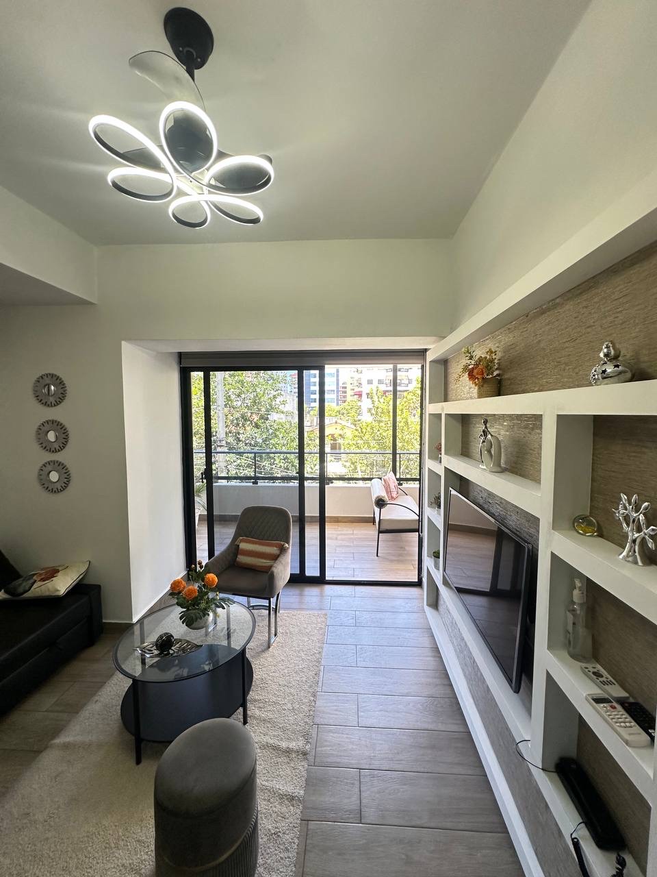 apartamentos - Moderna Habitación Amueblada con Piscina en Bella Vista  5