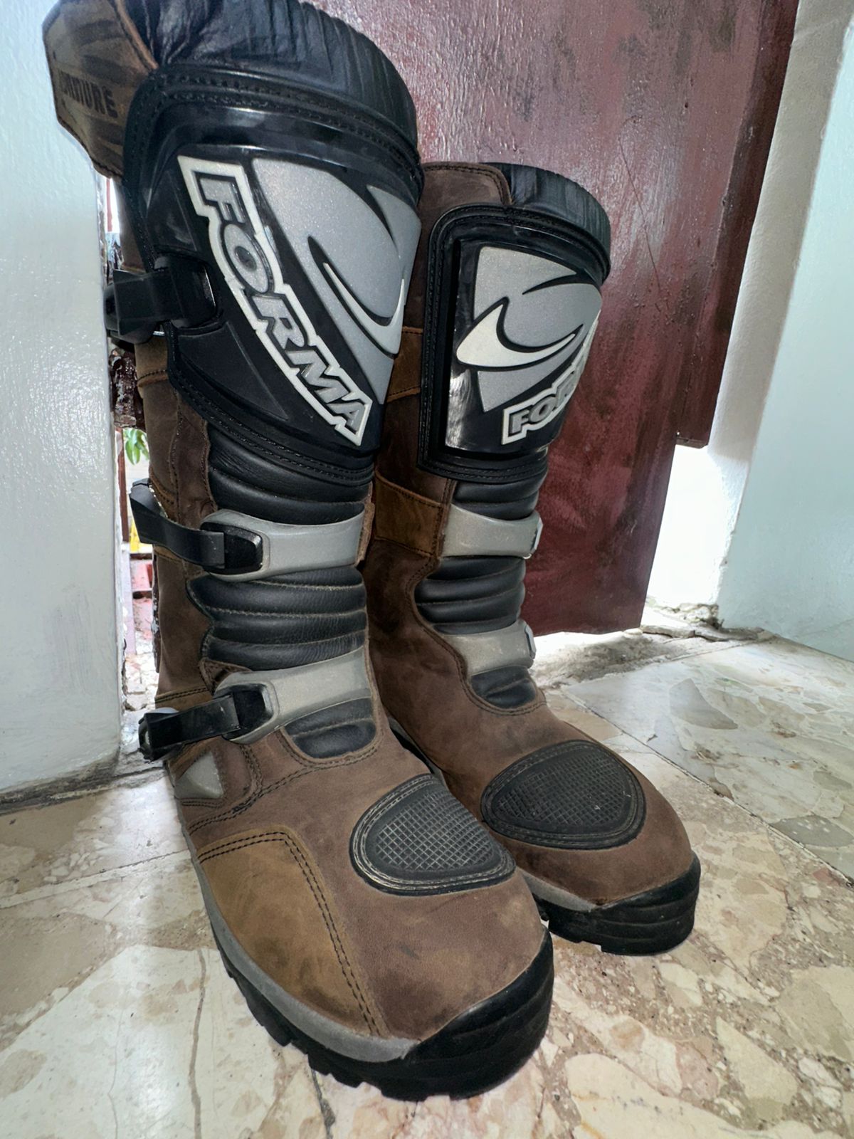 zapatos para hombre - Botas Forma Size 44 en especial para motociclista 3