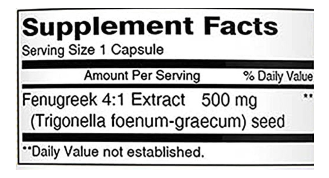 Salud y Equipamiento Médico - Fenogreco 500 Mg Mason Natural 1