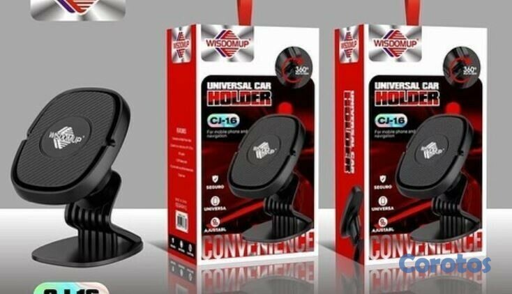 accesorios para electronica - Soporte universal de celular para carro con adhesivo CJ-16 5