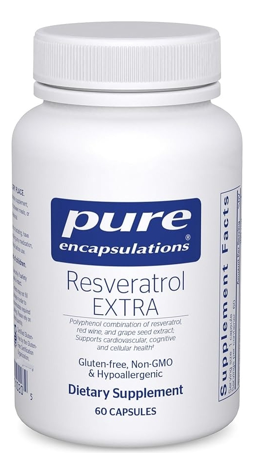 Salud y Equipamiento Médico - Resveratrol Extra - 60 Capsulas 0