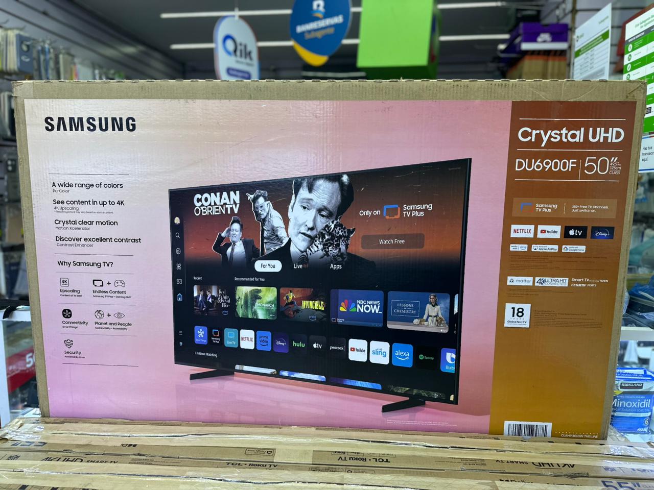tv - Samsung 50" UN50DU6900F,   nueva sellada  6 mese d 0