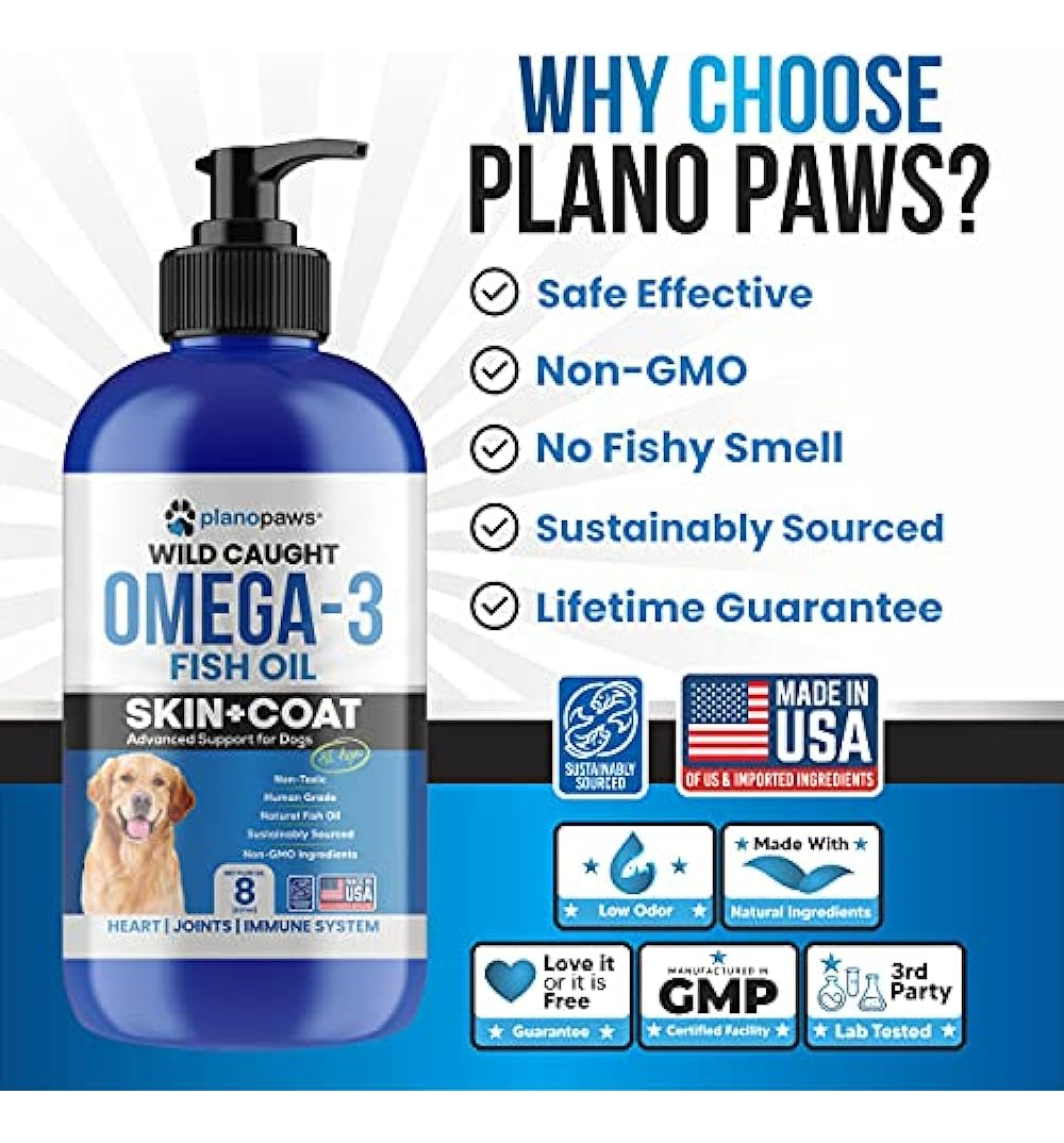 Salud y Equipamiento Médico - Aceite De Pescado Omega 3 Para Perros 1