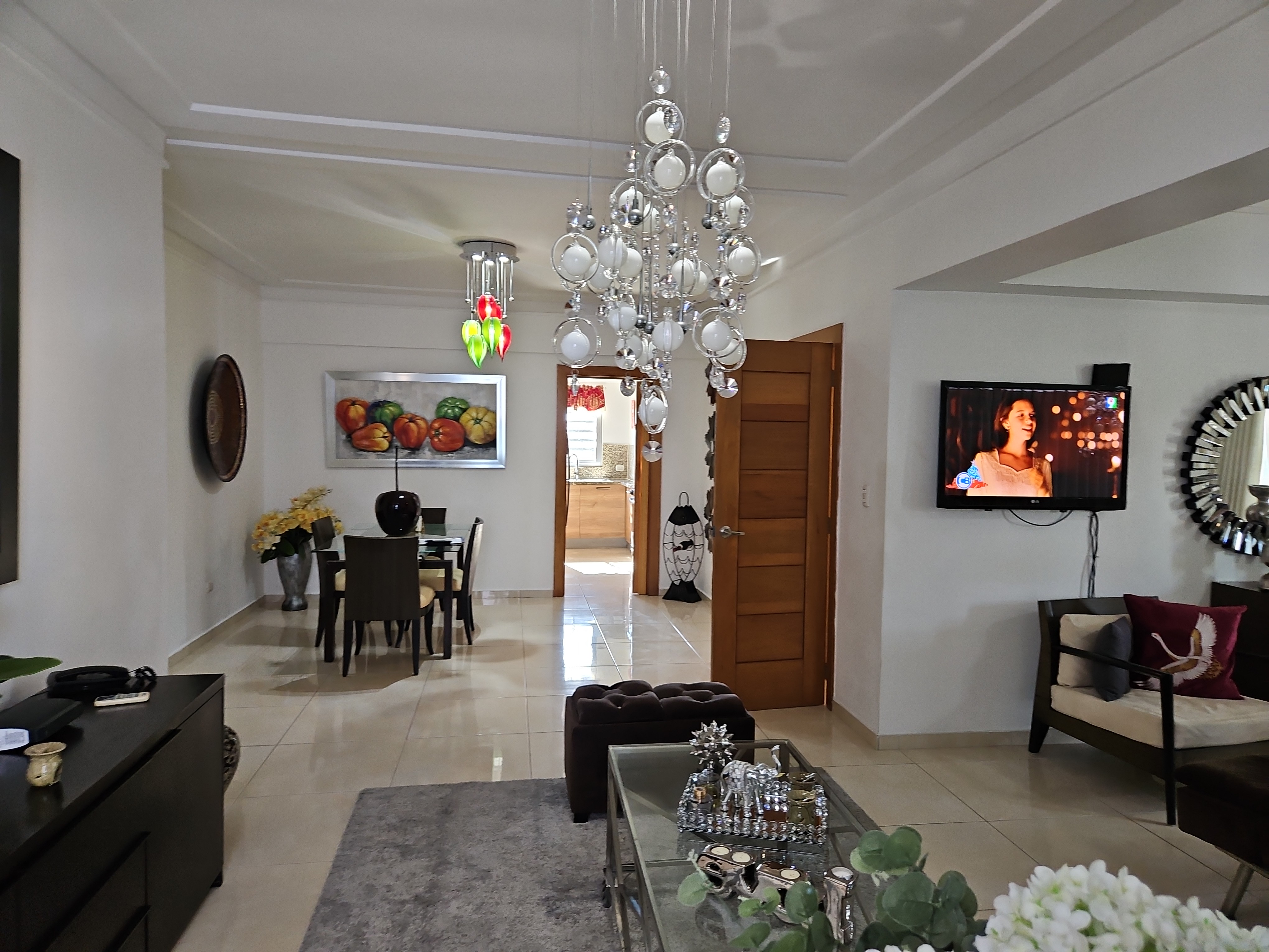 apartamentos - Alquiler de Apartamento Amueblado en Evaristo Morales  7