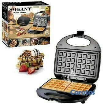 electrodomesticos - Waflera Sokany SK-114 - maquina para hacer wafler 3