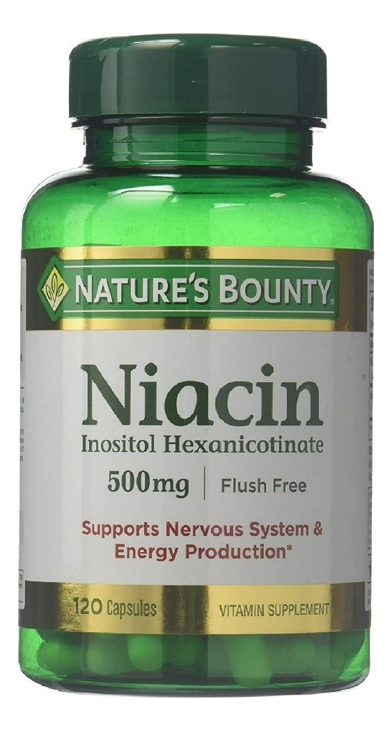 Salud y Equipamiento Médico - Niacin 500 Mg Natures Bounty Flush 1