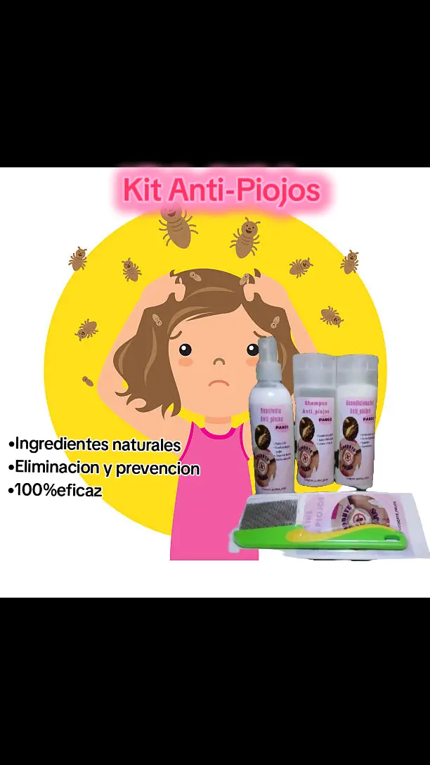 cuidado y nutricion - Kit antipiojos 0