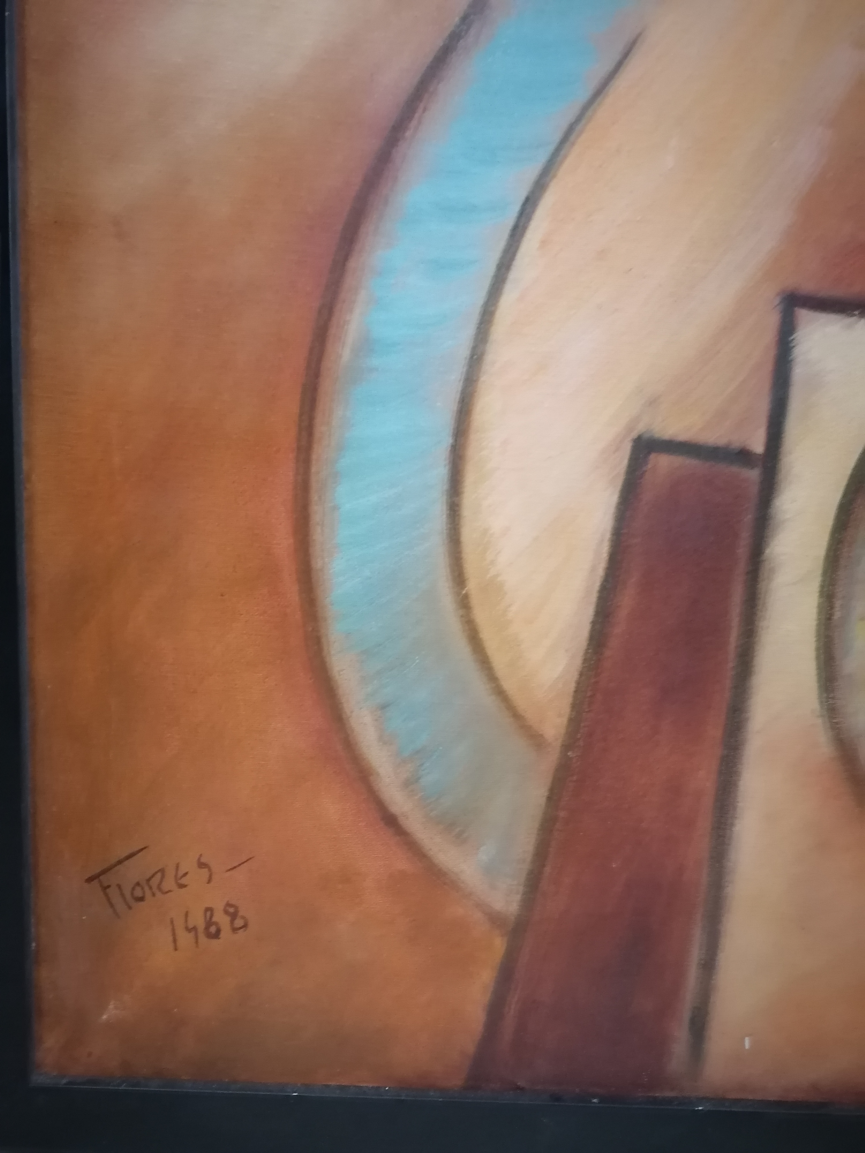 arte y antigüedades - Obra de arte del maestro Roberto flores.