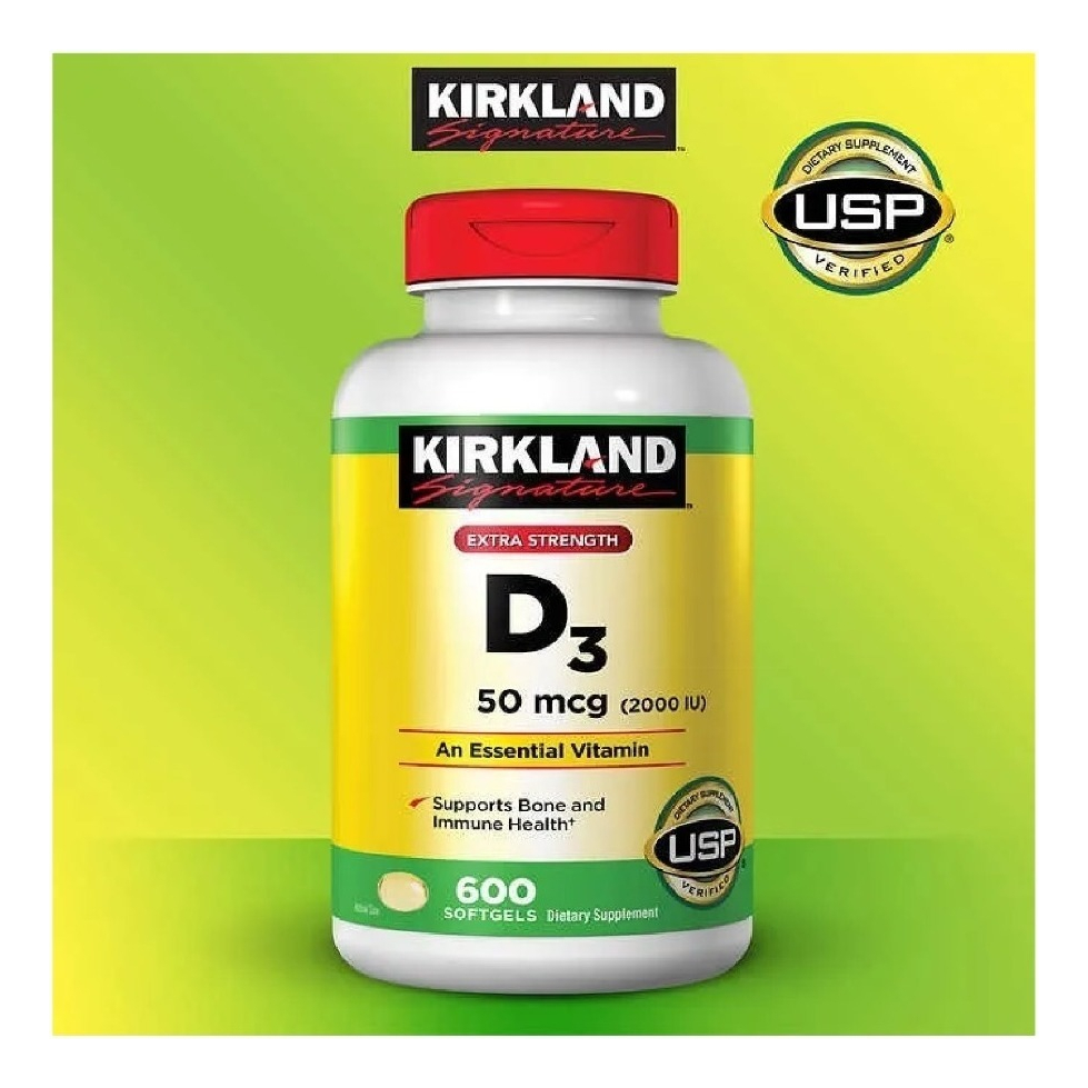 Salud y Equipamiento Médico - Vitamina D3 600 Softgel De 2000 Ui Iu Maxima Fuerza 2