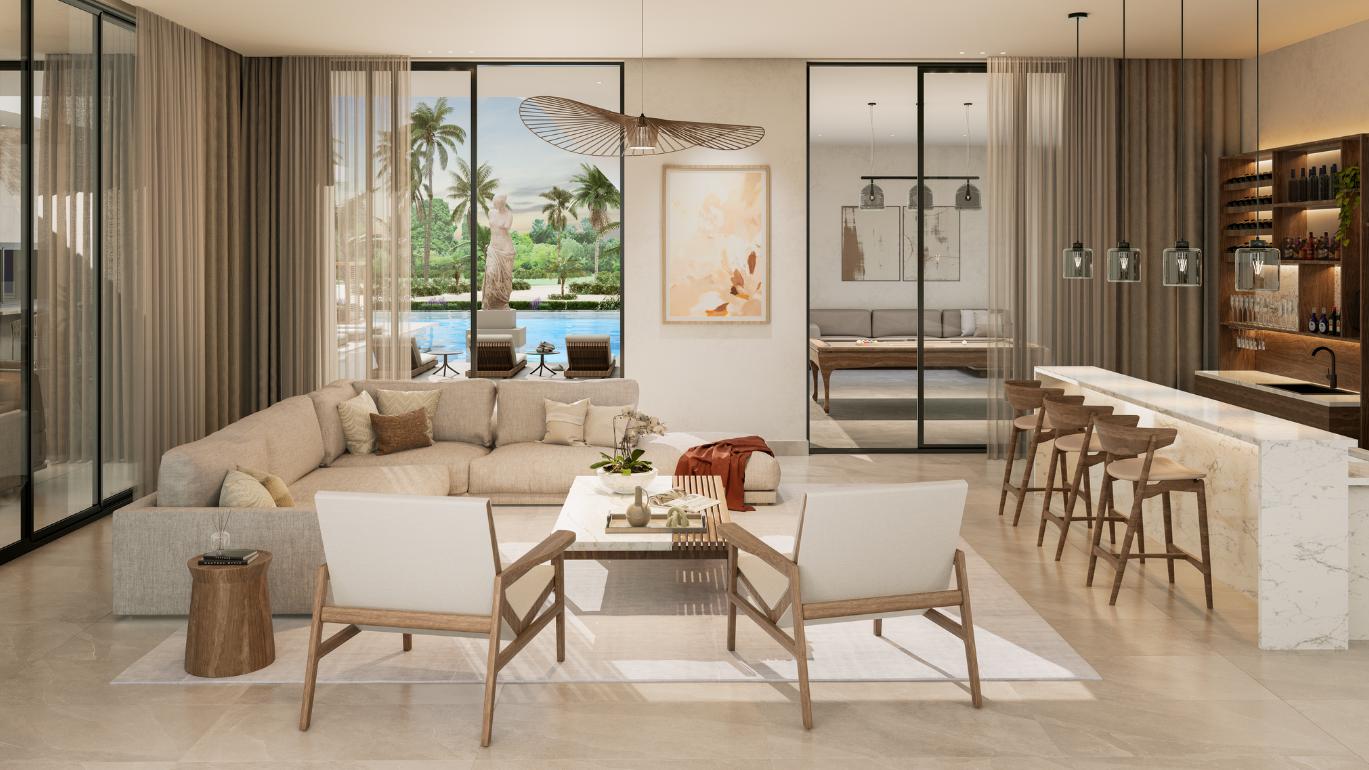 casas vacacionales y villas - Villa en Cap Cana 3