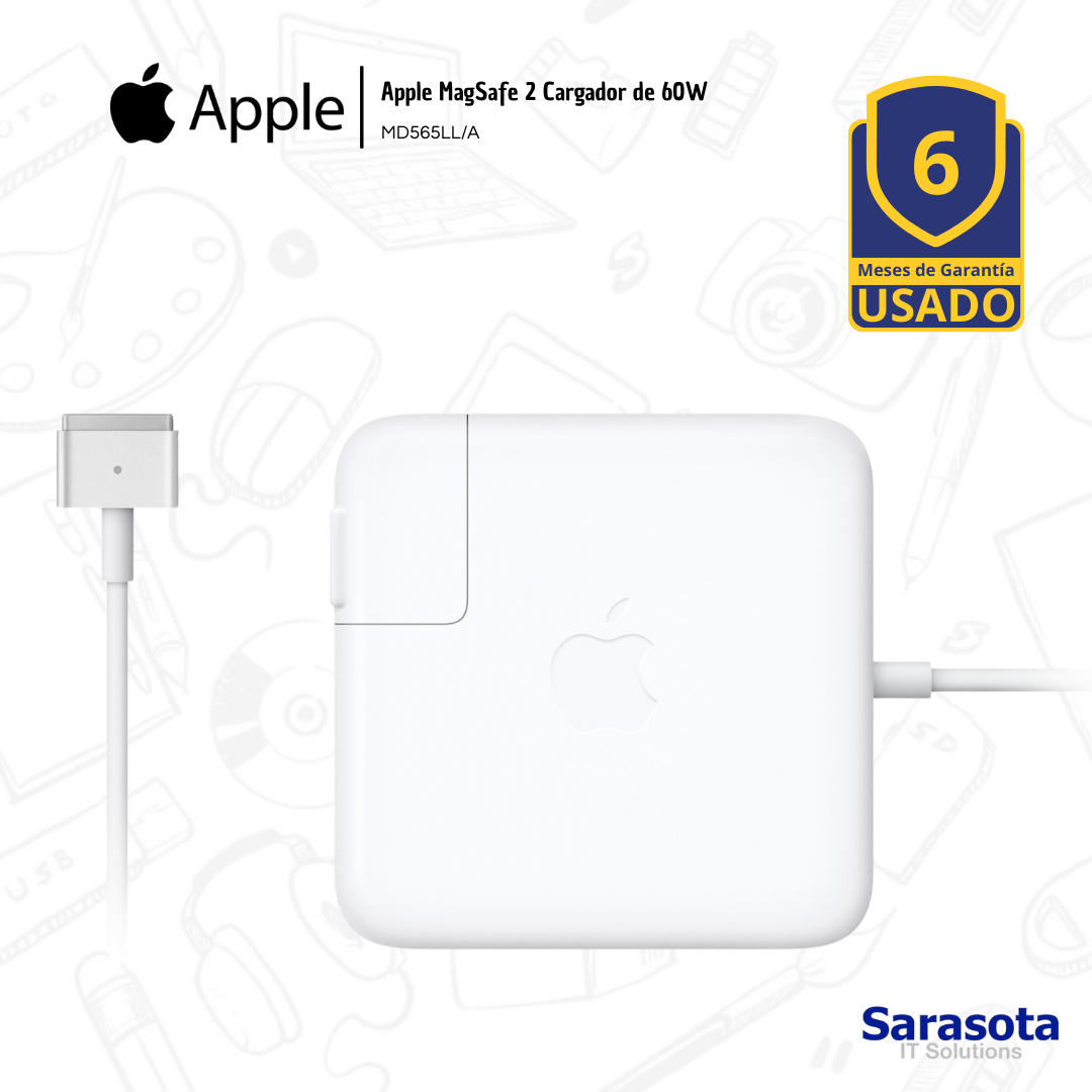 accesorios para electronica - Apple Cargador MagSafe 2 60W para MacBook Pro  13"