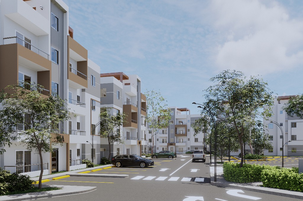 apartamentos - Apartamentos con Piscina, en Terrazas de pantoja, separalo con 25,000 2