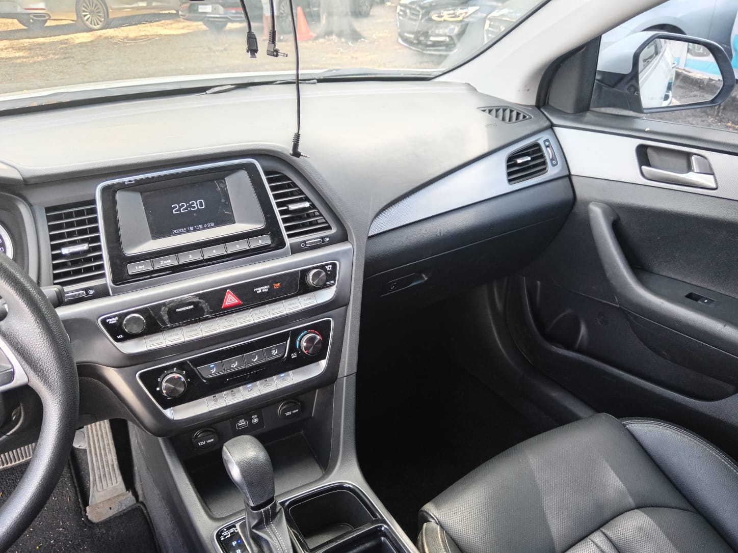 carros - HYUNDAI SONATA NEW RISE 2019 BLANCO 5