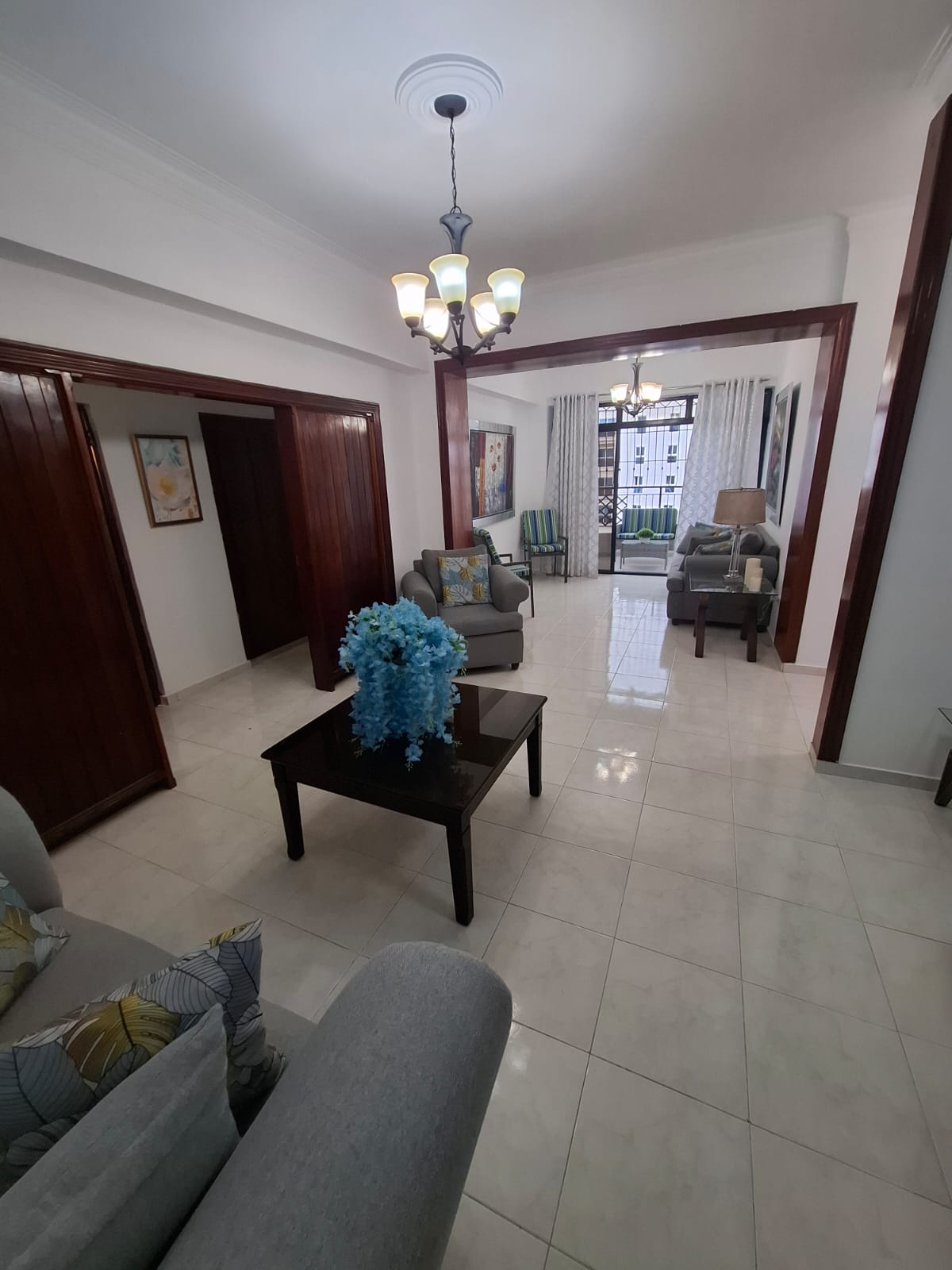 apartamentos - Alquilo apartamento amueblado en Quisqueya 2