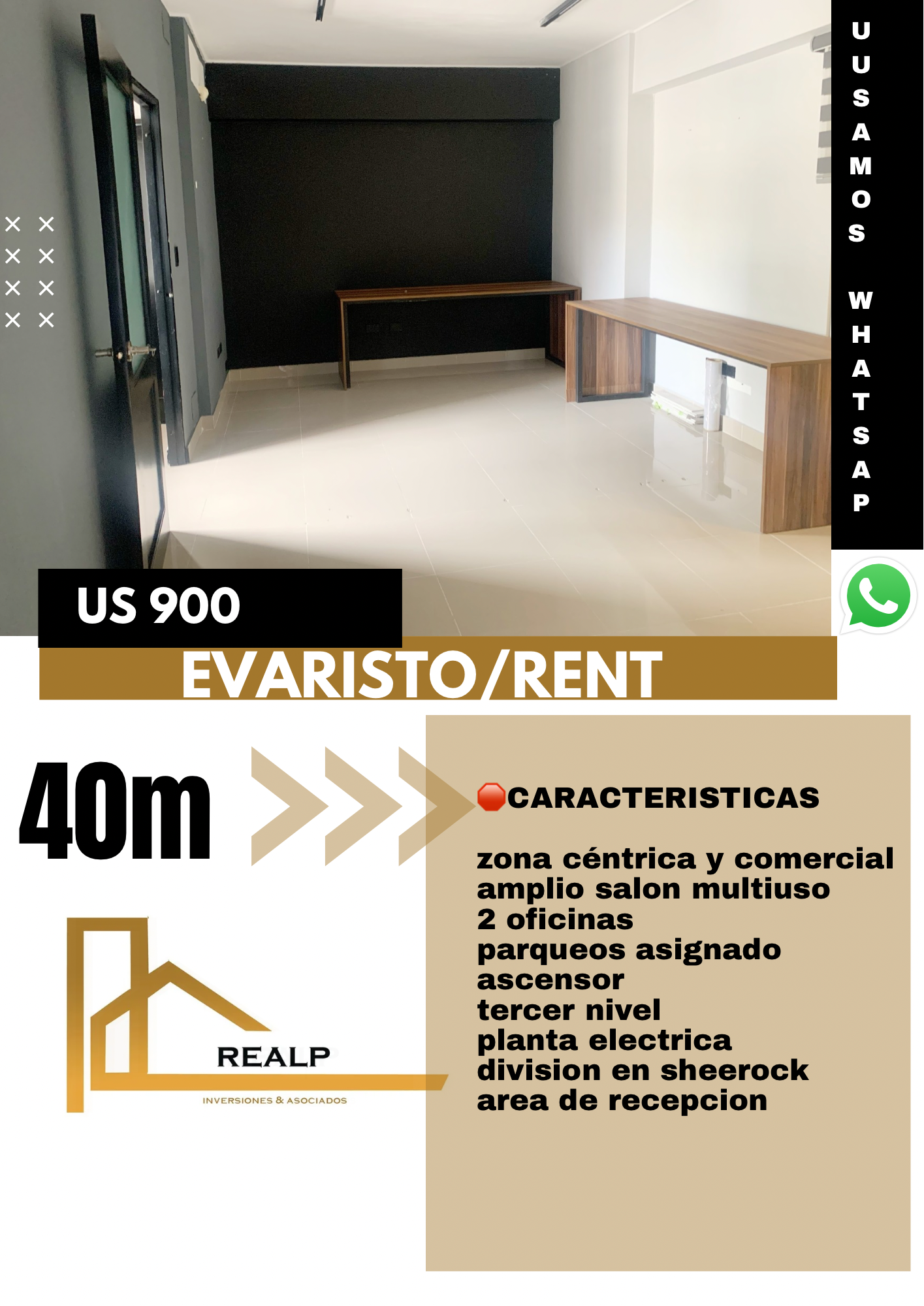 oficinas y locales comerciales - Local céntrico en evaristo 0